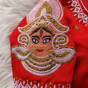 Back Net Maa Durga Designer Blouse