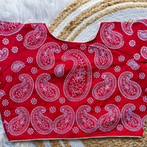 Am kolka embroidery blouse