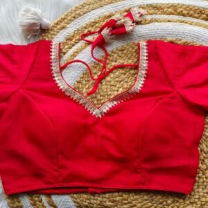 Silk lace blouse
