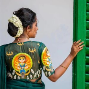 Durga embroidery blouse