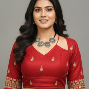 Vichitra silk bridal